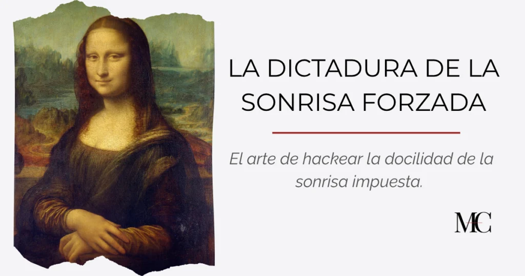 La dictadura de la sonrisa obligatoria, ensayo
